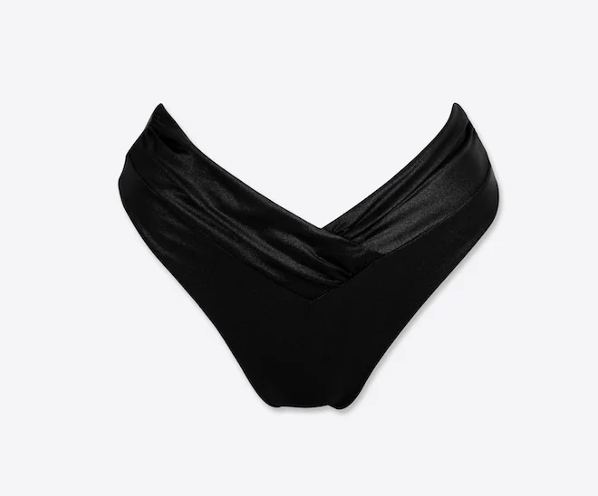 ملابس سباحة اي بي واي Lillian nero v-shape lustrous bottom