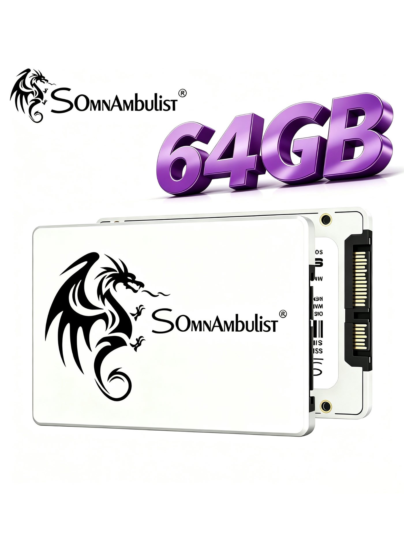 Somnambulist Somnambulist Ssd 2 5 Internal Solid State Drive 64GB