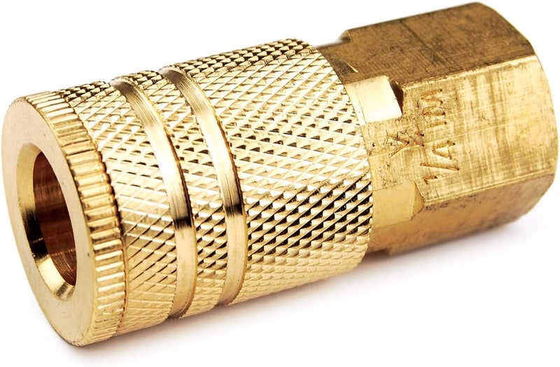 Primefit IC1414FB6B10P 14Inch 6Ball Brass Female Industrial Coupler Contractor Pack 10Piece - Image 4