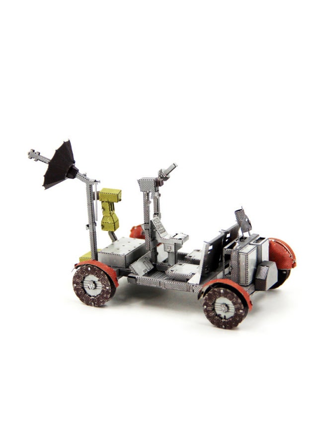 Aipin Metal Assembly Model DIY Puzzle Color Tank Always Bicycle Kart Off-road Vehicle Model-Color:Color 97 Tank - Image 5