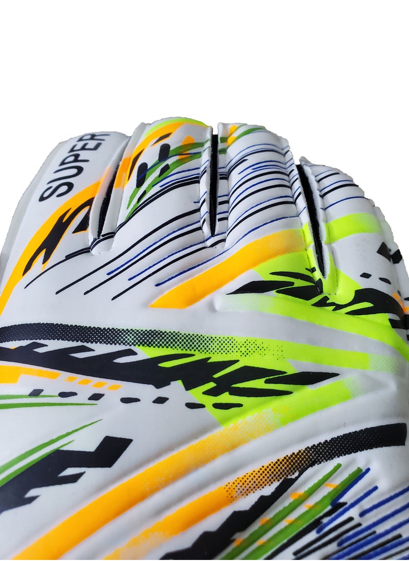 Super Mens Goal Keeper Gloves with High Gripping Palm  - Image 3