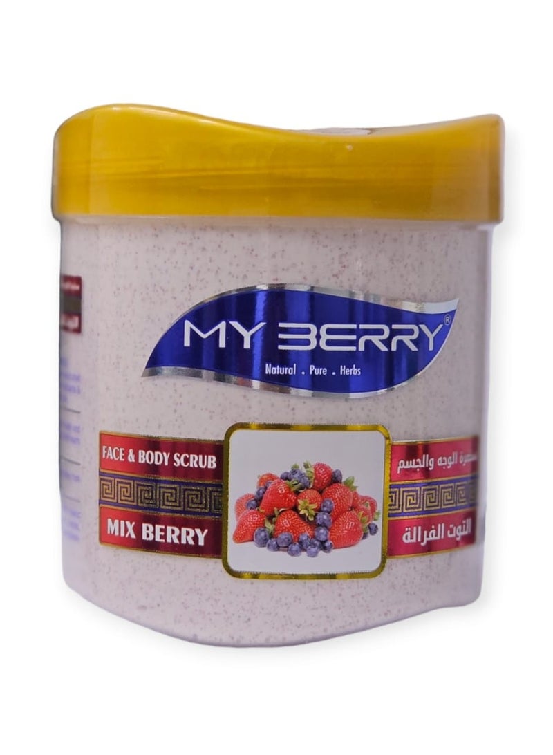 My Berry Face and Body Scrub with Lemon Extract 650 ml