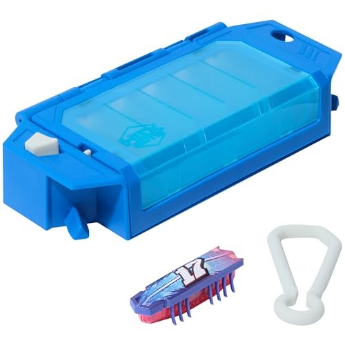 HEX Bots Nano OnTheGo Launcher with 1 Bonus Flash Nano Autonomous Mini Robot Sensory Toy and Carrying Case Toy Playsets for Kids Ages 3 and up - Image 1