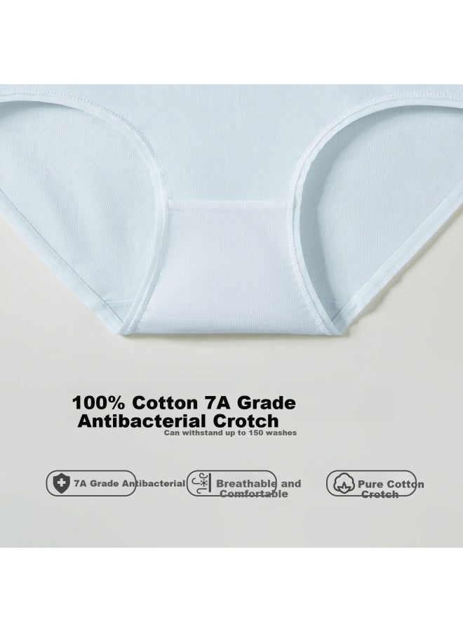 Fentengcare Women's Underwear, 100% Pure Cotton Crotch, Mid-rise, Simple And Comfortable, Seamless, Antibacterial Panties, Yr - Image 3