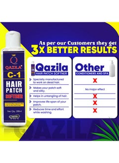 C-1 Hair Patch Softener| Hair Patch Conditioner| Hair Patch Wash Chemical| Soft, Silky And Tangle-Free Hair|200 Ml - pzsku/Z11EAD425BE374814F118Z/45/_/1735816774/0037380f-3c6b-4176-8503-39af9e2d99a1