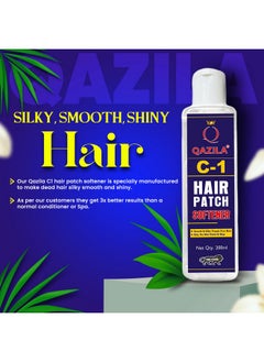 C-1 Hair Patch Softener| Hair Patch Conditioner| Hair Patch Wash Chemical| Soft, Silky And Tangle-Free Hair|200 Ml - pzsku/Z11EAD425BE374814F118Z/45/_/1735816786/43468b69-8017-4011-a5f8-cfb7c9ec8efd