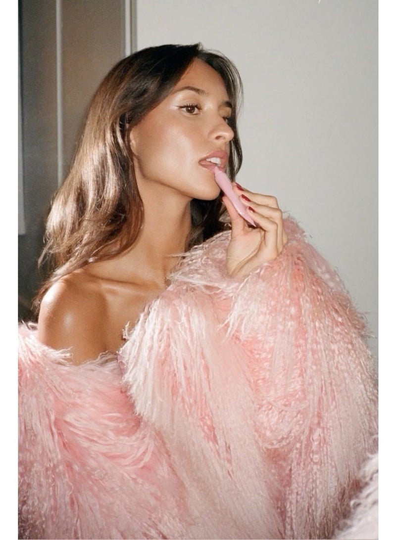 rhode Silicone Lip Gloss Holder for iPhone 17 Pro Max, Stick-On Lip Balm Sleeve Phone Case, Adhesive Lip Holder - Ribbon - Image 5