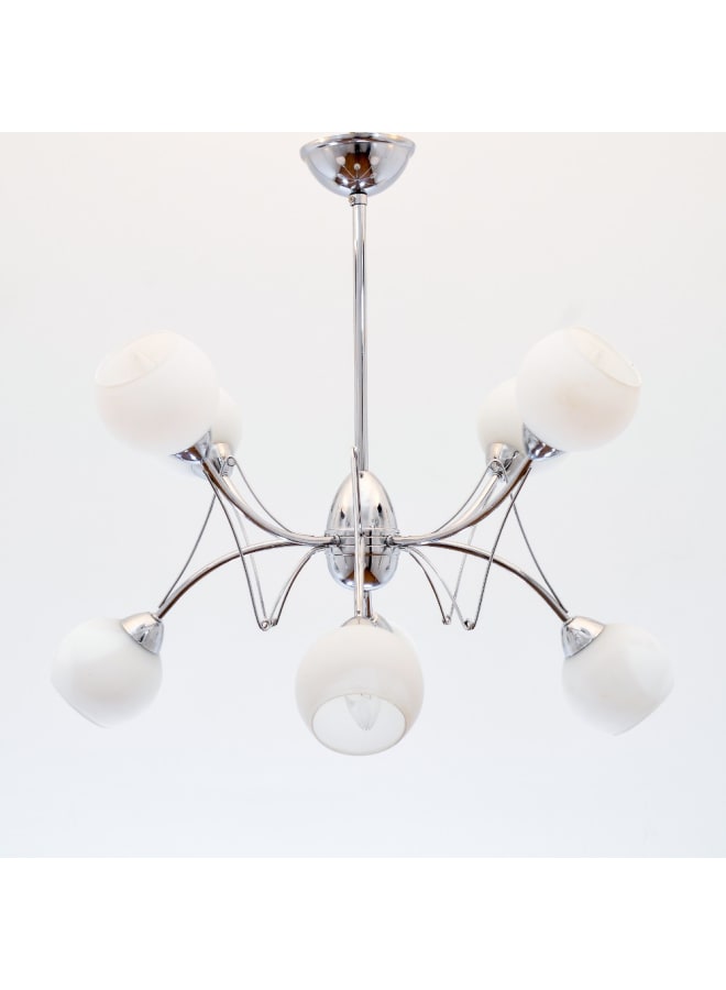 Kandil Egypt 8-Arm Chandelier, Clubat 3001, Chrome - Image 2