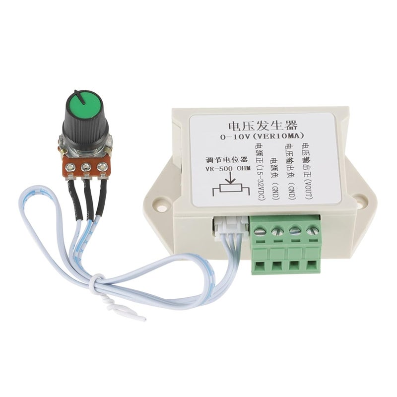 0-10V Adjustable Analog Voltage Signal Generator Module, 10mA Output Current, Compact Size - Precise Voltage Control, Compatible with PLC and MCU, Ideal for Industrial Automati - Image 3