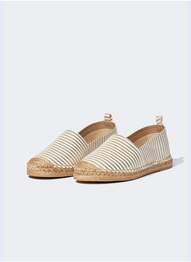 DeFacto Striped Espadrilles Sand Shoes