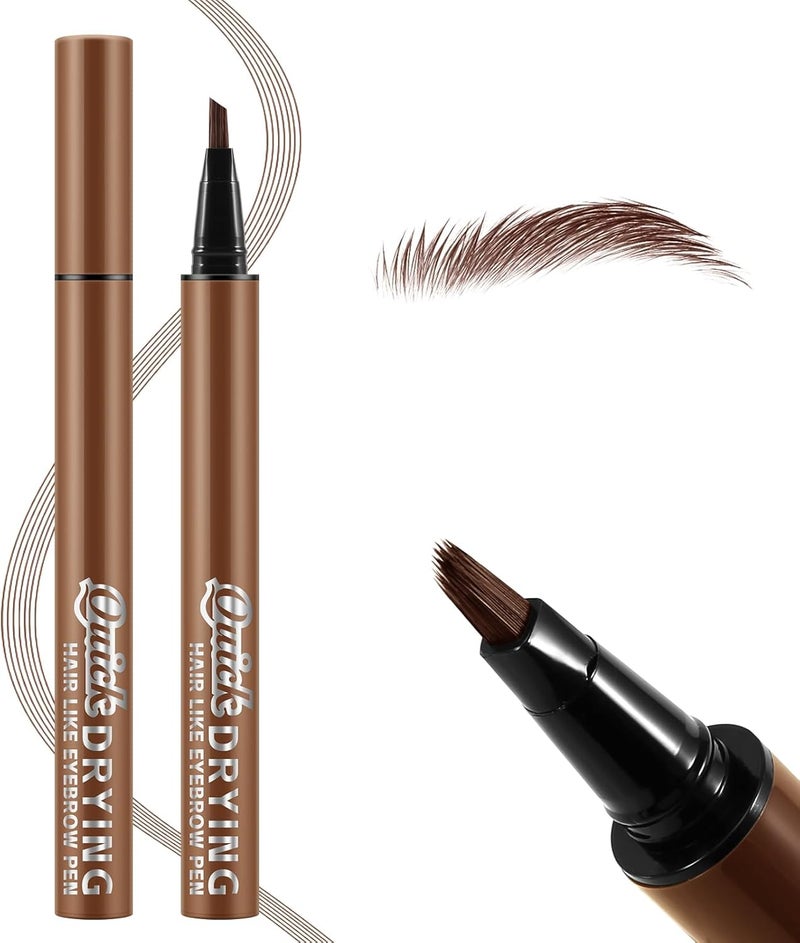 Waterproof Eyebrow PenLong Lasting Eyebrow PencilCreates HairLike NaturalLooking 3D EyebrowsEye Brow Makeup Pen for Women
