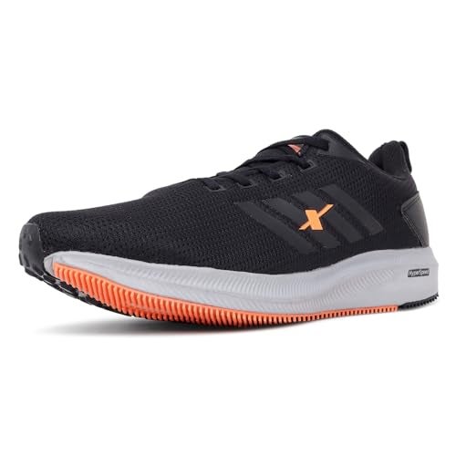 SPARX Sports Shoe SM-676 Black for Men - Image 1
