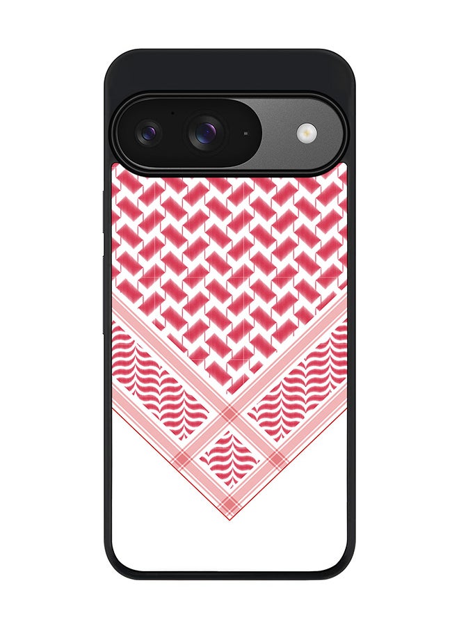 Stylizedd For Google Pixel 9 Case,Slim fit Camera Protection, Shockproof Thin Phone cover - Victory Shemag (Red)  - Image 1