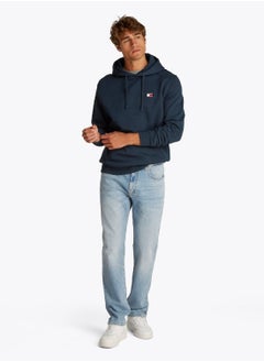 Men's Tommy Badge Hoody - Cotton, Blue - pzsku/Z11EB2258270436271EFFZ/45/_/1738050670/6e7be289-c3fe-4eed-813d-3e57d5bde4c9