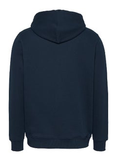 Men's Tommy Badge Hoody - Cotton, Blue - pzsku/Z11EB2258270436271EFFZ/45/_/1738050672/36398fcd-765f-4f6a-bf3c-edb7c3675f1f