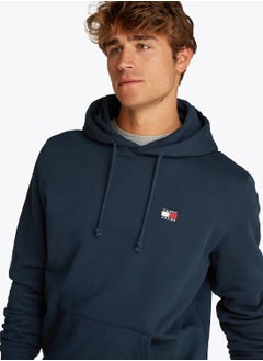 Men's Tommy Badge Hoody - Cotton, Blue - pzsku/Z11EB2258270436271EFFZ/45/_/1738050681/9cab3f83-f11e-40d3-9eed-5699cc7cecac