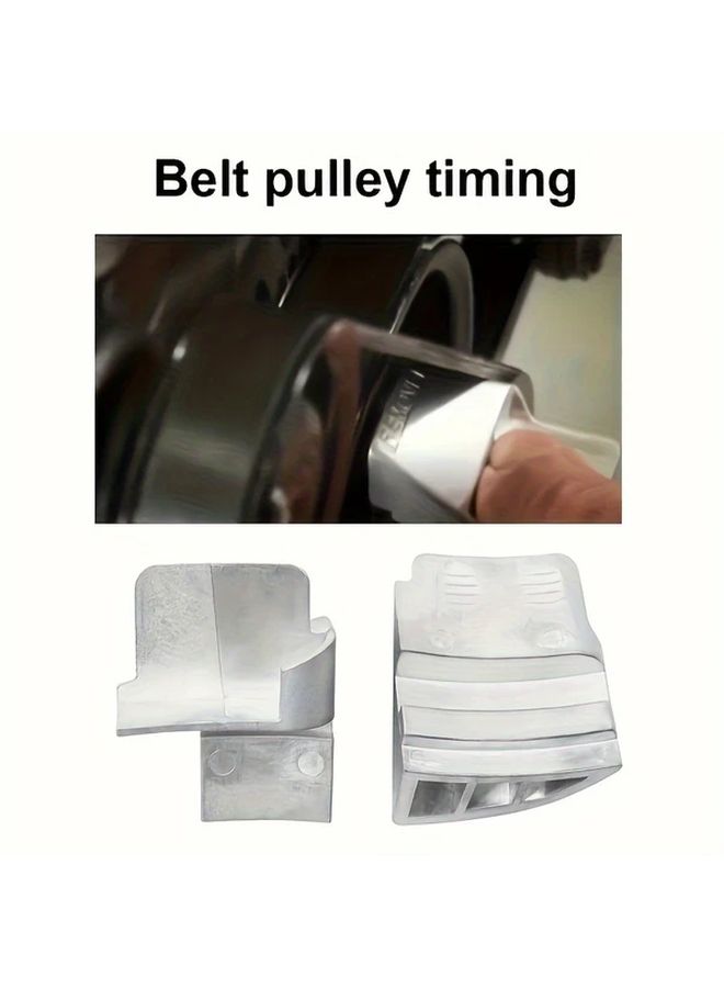 2PCS Heavy Duty Serpentine Belt Tool Kit Metal Stretch Belt Remover Installer Set - Image 5