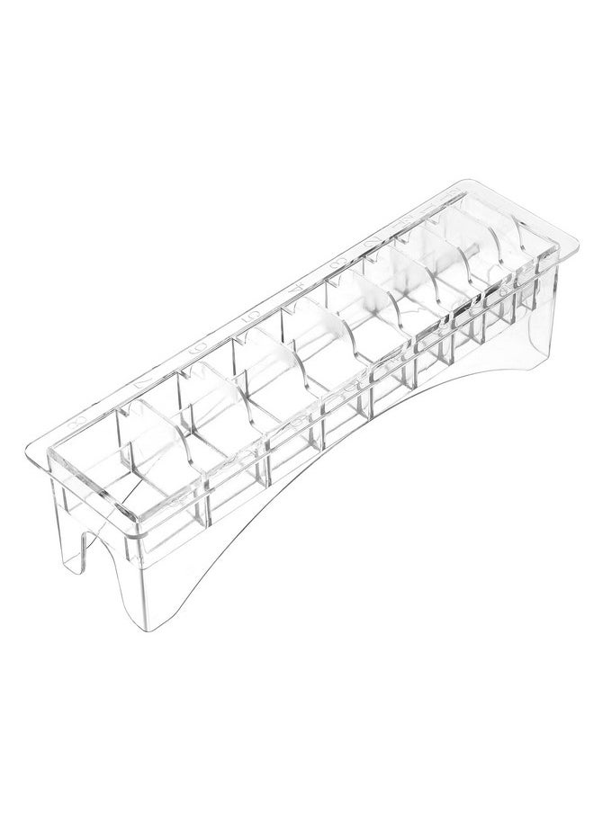 Beaupretty Guide Comb Storage Box Hair Clipper Storage Box Hair Tools Supplies Organizer (Place 10Pcs Limit Comb)  - Image 1