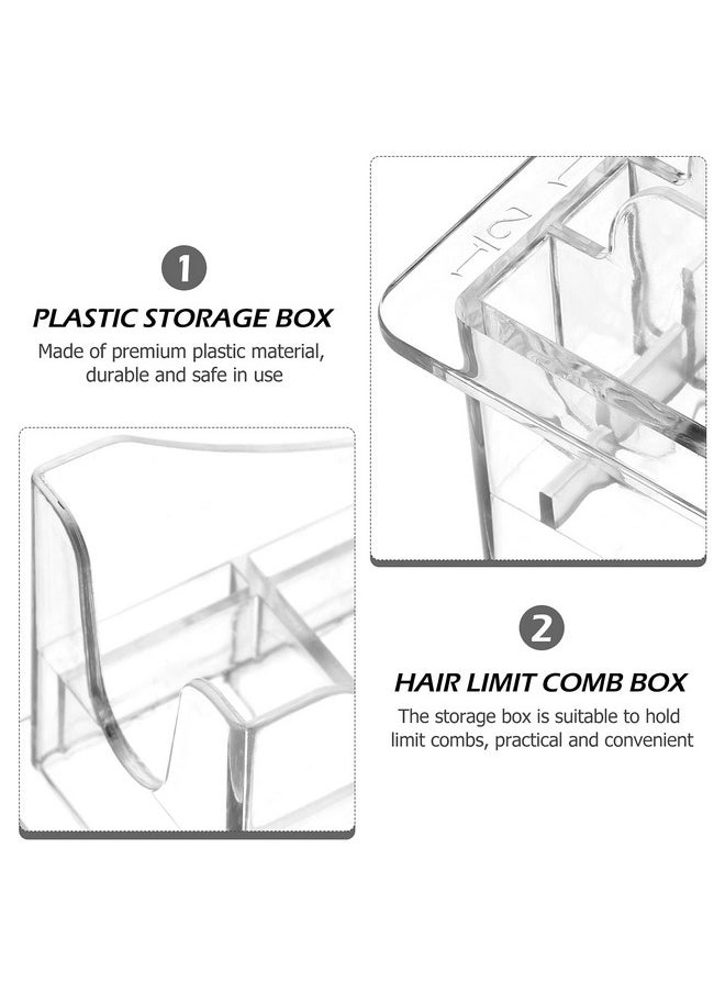 Beaupretty Guide Comb Storage Box Hair Clipper Storage Box Hair Tools Supplies Organizer (Place 10Pcs Limit Comb)  - Image 4