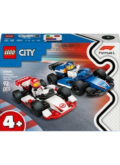 LEGO LEGO City F1 Williams Racing & Haas F1 Race Cars 60464 Building Set (92 Pieces)  - Image 2