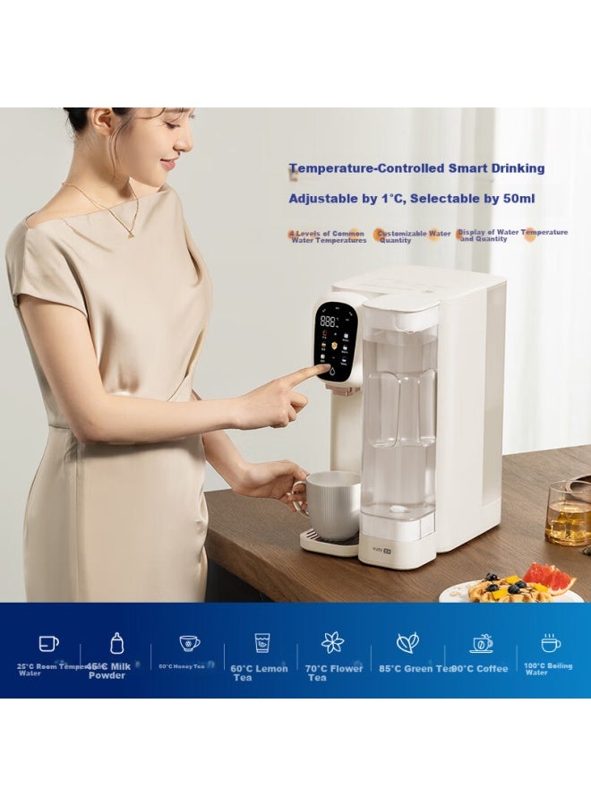 Yimi Water Purifier, Home Countertop Ro Reverse Osmosis, No Installation Required, Strontium-rich Mineralized Drinking Water Machine, Instant Heating, All-in Direct Drinking Water Purifier, Supports Mijia Smart Scheduling - Image 4