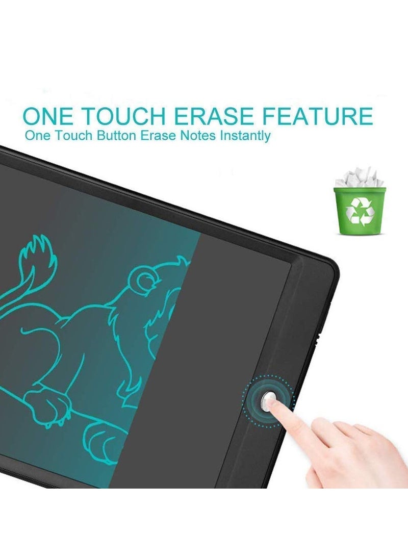 ELTRAZONE - Digital Writing Tablet 8.5 inch Rewritable Erasable Paperless Memo Writing Tablet Ruff Pad E-Writer Drawing Board with Pen - Image 1