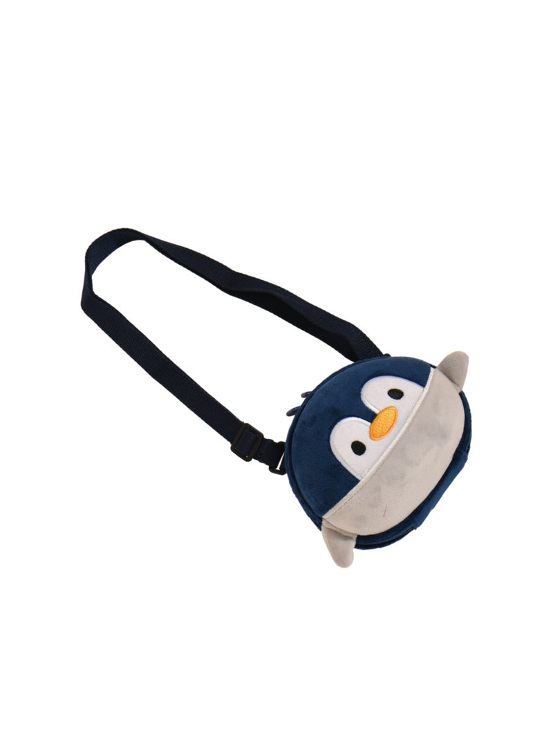 Supercute Penguin Shoulder Bag SF089 | 5.9 Inch Kids Crossbody Bag | Lightweight Mini Sling Bag - Image 2
