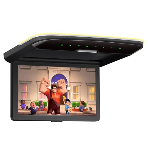 Xtrons إكس ترونز مشغل سقف السيارة 10.2 بوصة بشاشة IPS 1280 * 720 مثبت على السقف يدعم HDMI و USB و AV (بدون محرك DVD) - Image 1