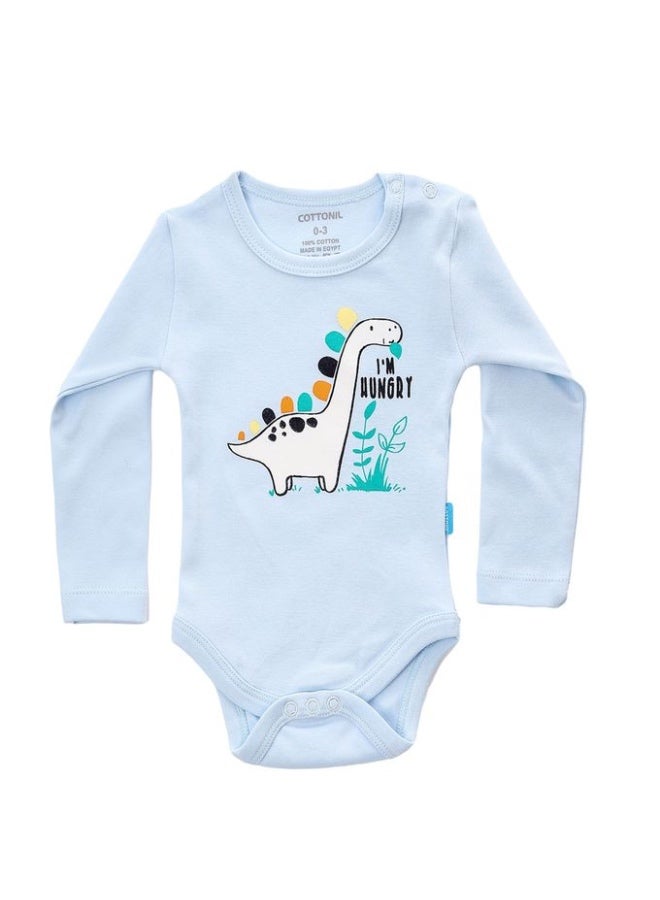 كوتونيل قطونيل® سالوبيت اولادي كم طويل بكباسين - عرض 3 سالوبيت - Image 3