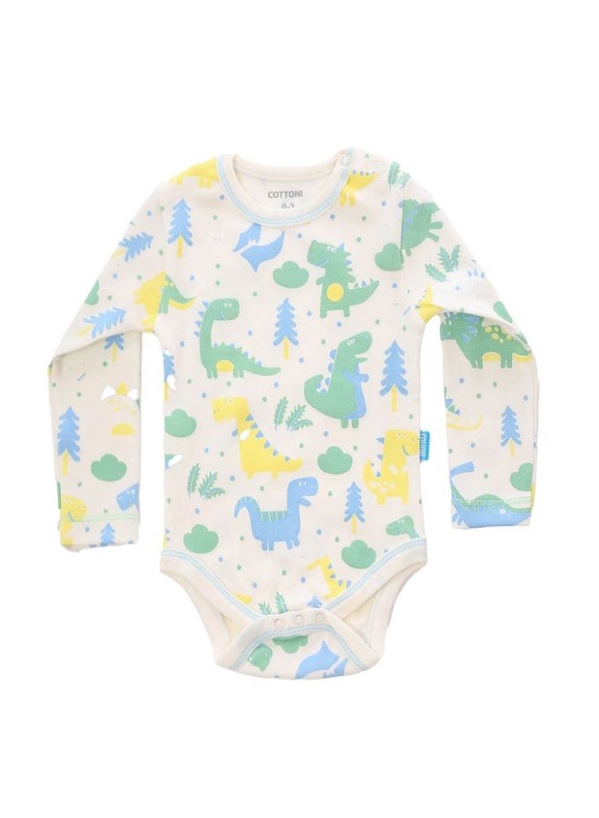 كوتونيل قطونيل® سالوبيت اولادي كم طويل بكباسين - عرض 3 سالوبيت - Image 4