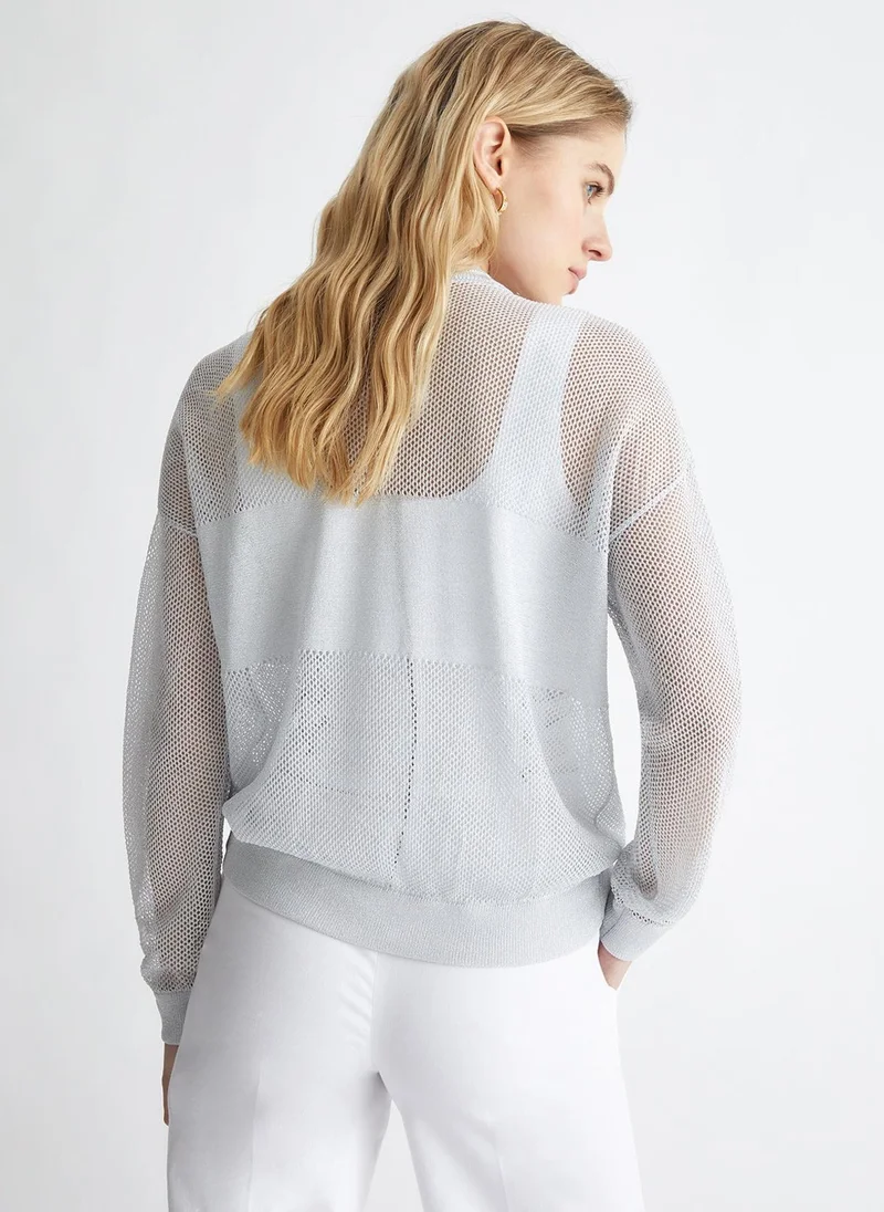 ليو جو سترة منسوجة من اللوركس