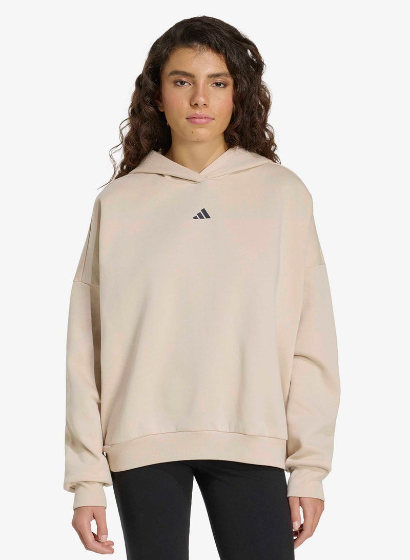 Adidas 3-Stripes Studio Hoodie - Image 1