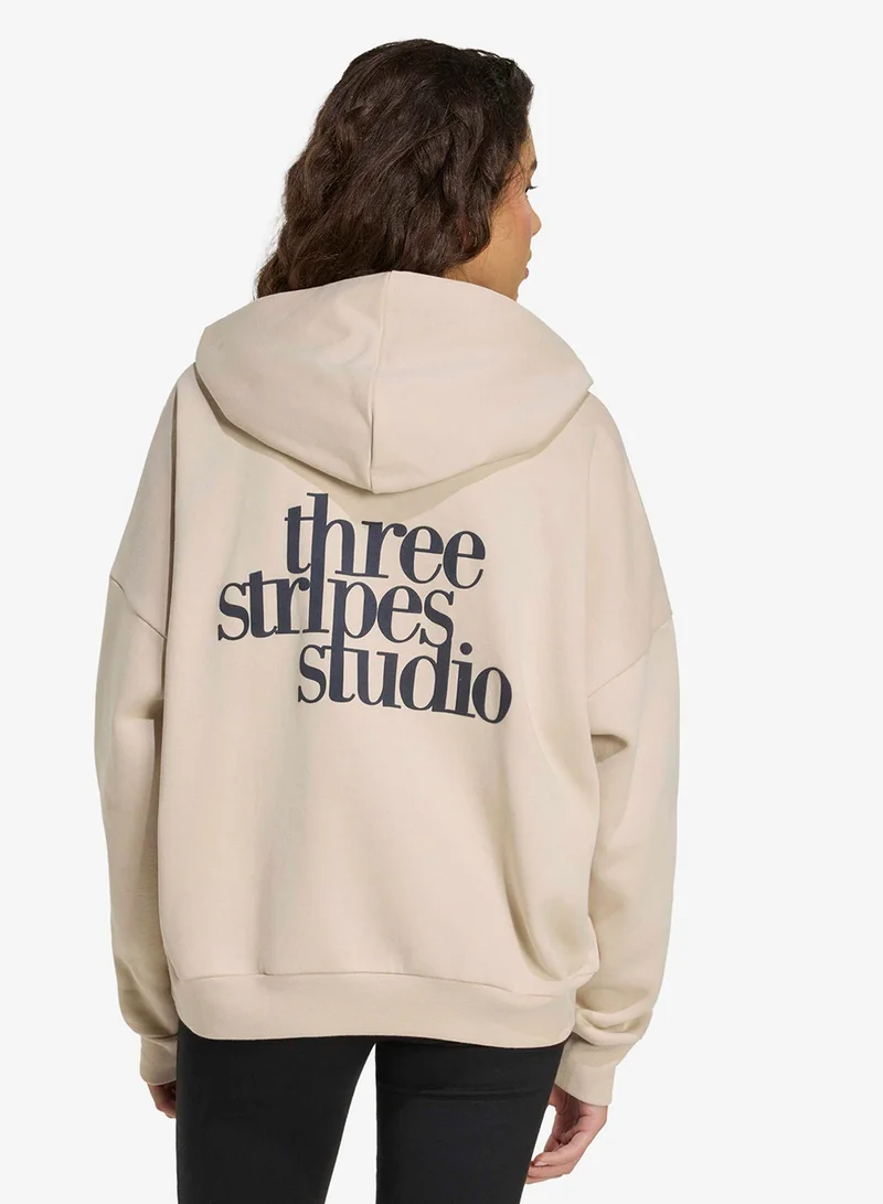 Adidas 3-Stripes Studio Hoodie