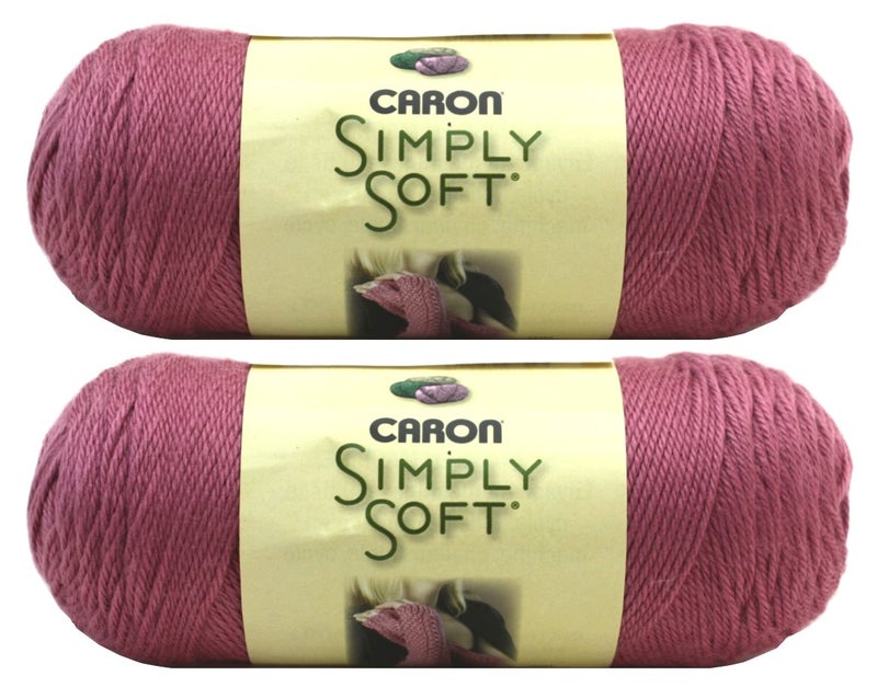 CARON Bulk Buy: Caron Simply Soft Yarn Solids (2-Pack) (BlackBerry) - Image 4