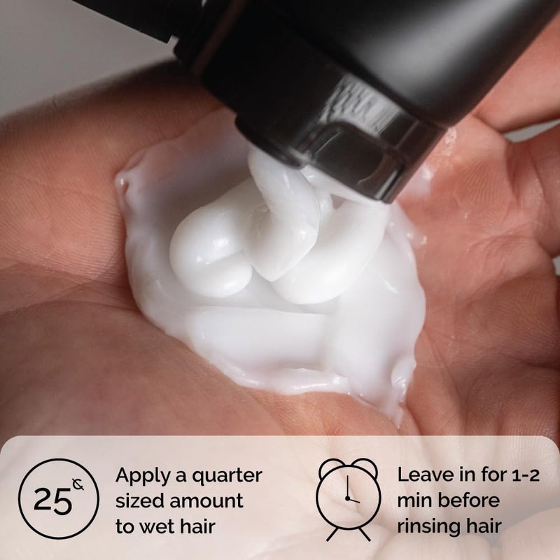 ZEUS Daily Moisturizing Conditioner for Men with Argan Oil & Natural Fruit Extracts to Cleanse, Strengthen, Hydrate, Nourish and Soften Hair for Lasting Strength & Shine (Made in USA) 8 oz. - Image 5