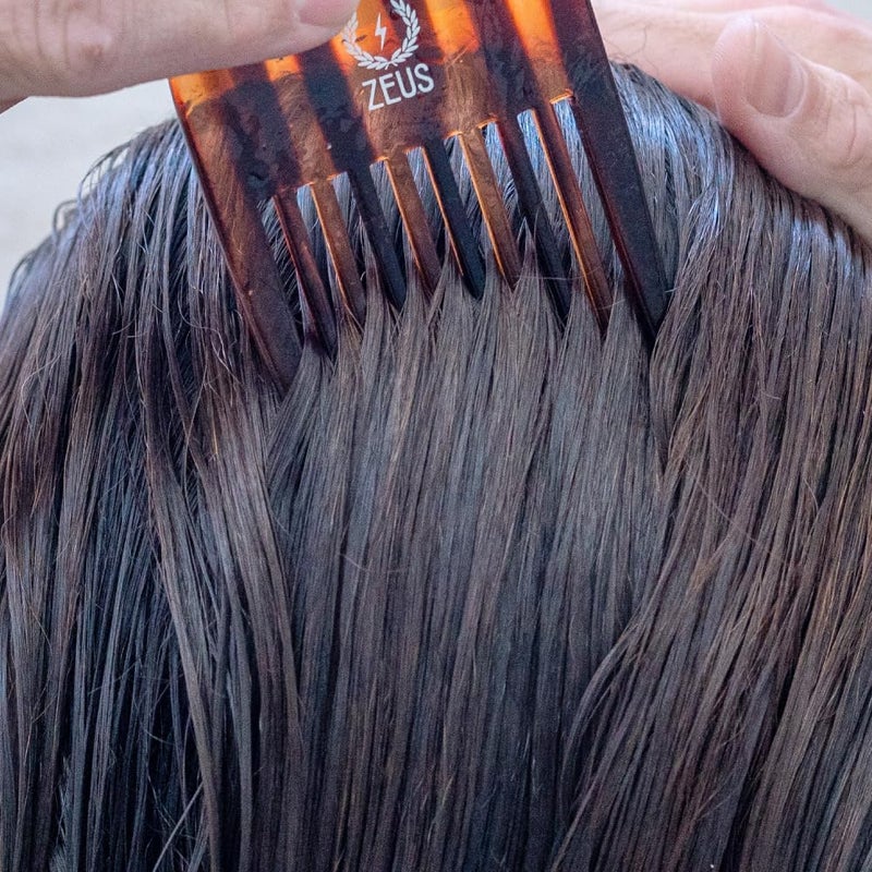 ZEUS Daily Moisturizing Conditioner for Men with Argan Oil & Natural Fruit Extracts to Cleanse, Strengthen, Hydrate, Nourish and Soften Hair for Lasting Strength & Shine (Made in USA) 8 oz. - Image 3