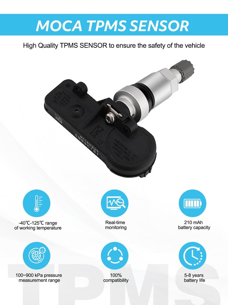 TAUTOY حساسات ضغط الإطارات TAUTOY 315MHz TPMS لفورد 2005-2011 إيسكيب إيدج إكسبيديشن إكسبلورر فليكس فوكوس F-150 فيوجن موستانج لينكولن MKS MKT MKX MKZ مازدا ميركوري استبدال# 6F2Z1A189A 7L1Z1A189A - Image 2