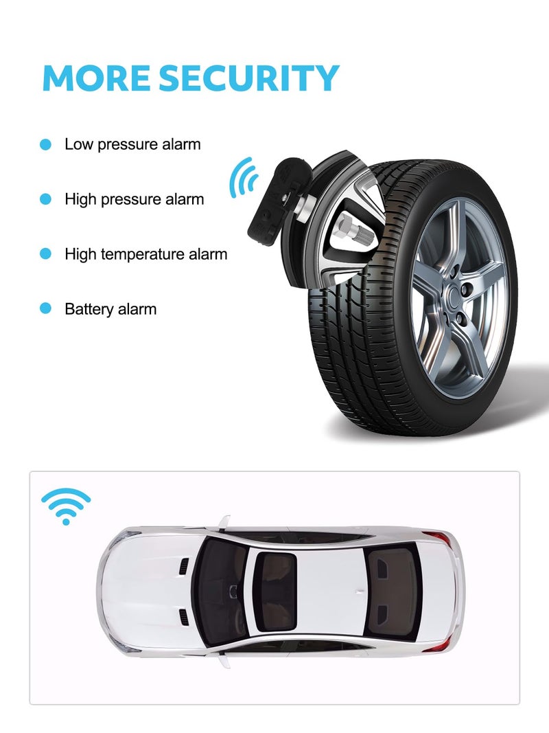 TAUTOY حساسات ضغط الإطارات TAUTOY 315MHz TPMS لفورد 2005-2011 إيسكيب إيدج إكسبيديشن إكسبلورر فليكس فوكوس F-150 فيوجن موستانج لينكولن MKS MKT MKX MKZ مازدا ميركوري استبدال# 6F2Z1A189A 7L1Z1A189A - Image 3