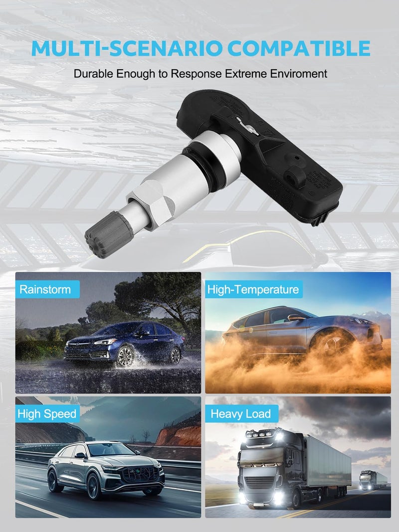 TAUTOY حساسات ضغط الإطارات TAUTOY 315MHz TPMS لفورد 2005-2011 إيسكيب إيدج إكسبيديشن إكسبلورر فليكس فوكوس F-150 فيوجن موستانج لينكولن MKS MKT MKX MKZ مازدا ميركوري استبدال# 6F2Z1A189A 7L1Z1A189A - Image 5
