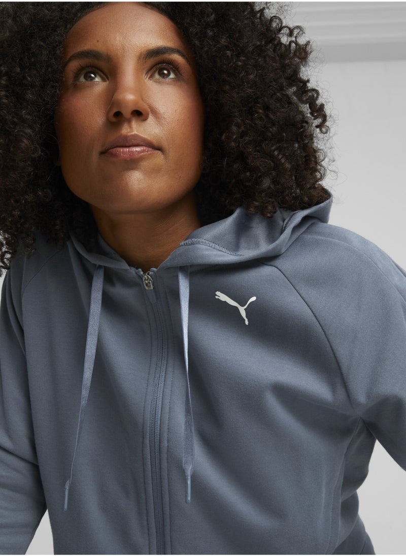 PUMA Modern Womens Sports Full-Zip Hoodie  - Image 3