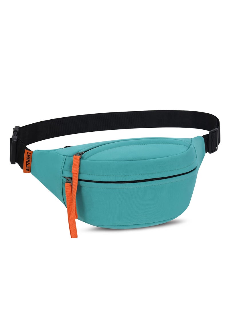 SYOSI Unisex Pack Belt Crossbody Bag, Adjustable High Capacity Waterproof Strap Waist Pouch Bags, Easy Carry Any Phone for Travelling Workout Outdoor Sports - Image 1