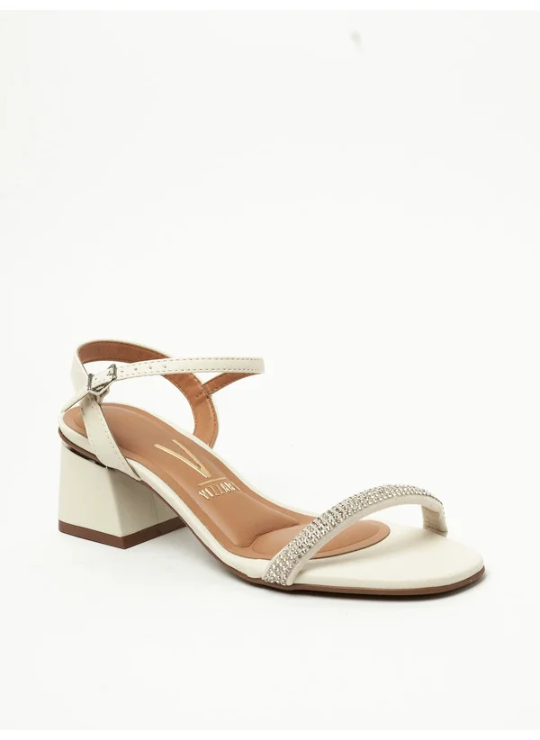 VIZZANO Kinsley Ankle Strap Mid Heel Sandals