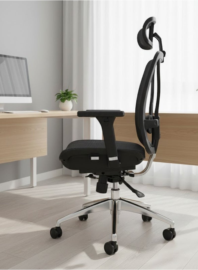 Furalux Heavy Duty Office Computer Chair, Ergonomic High-Back Racing Style Executive Chair with Lumbar Support, Swivel Task Chair for Office, Home & Gaming Use - Image 3