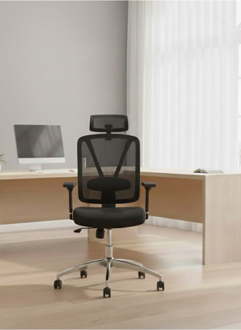 Furalux Heavy Duty Office Computer Chair, Ergonomic High-Back Racing Style Executive Chair with Lumbar Support, Swivel Task Chair for Office, Home & Gaming Use - Image 2