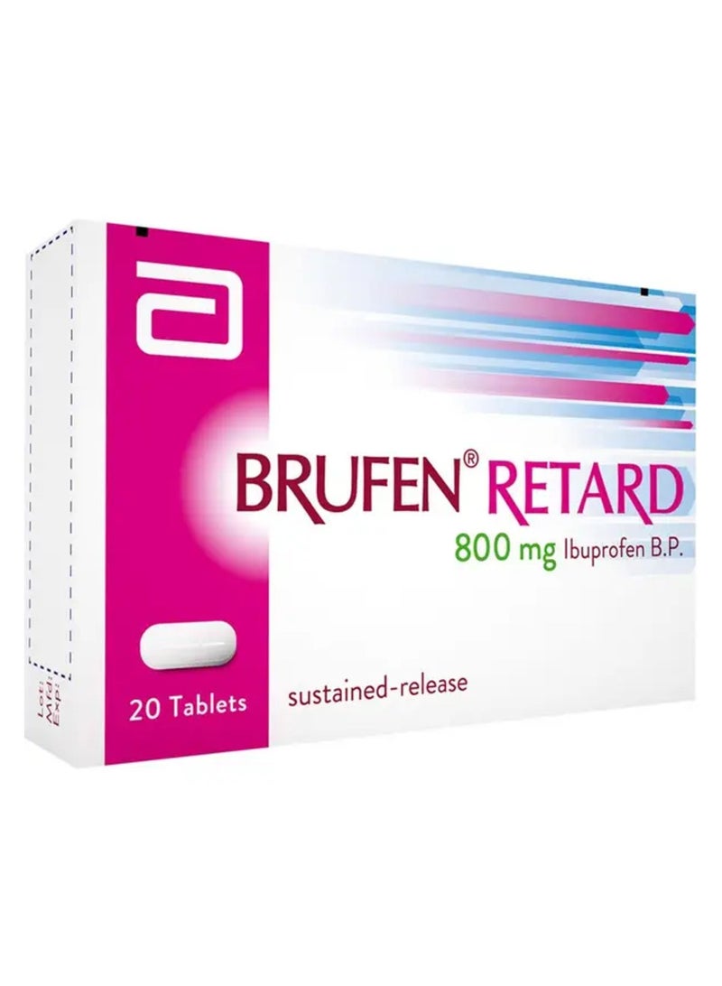 BRUFEN Retard 800 mg  20 Tablets