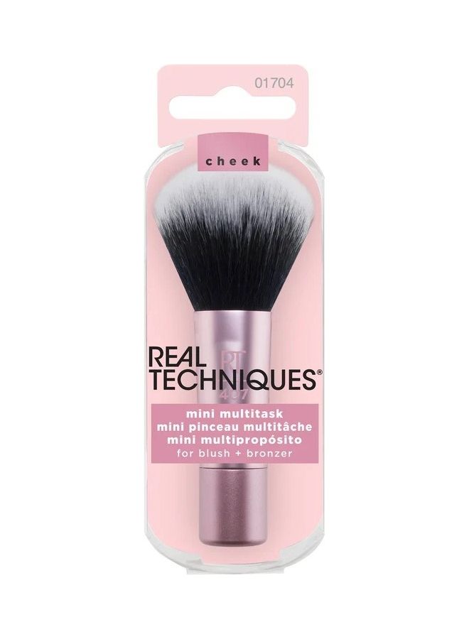 REAL TECHNIQUES Cheek Mini Multitask Brush Multicolour - Image 2