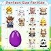AuroTops 12 PCS Easter Eggs with Finger Puppets Easter Basket Stuffers with Toys Inside for Hunt Easter Goodie Bag Fillers Classroom Prize Rewards Easter Party Favors for Kids Boys Girls - Image 4