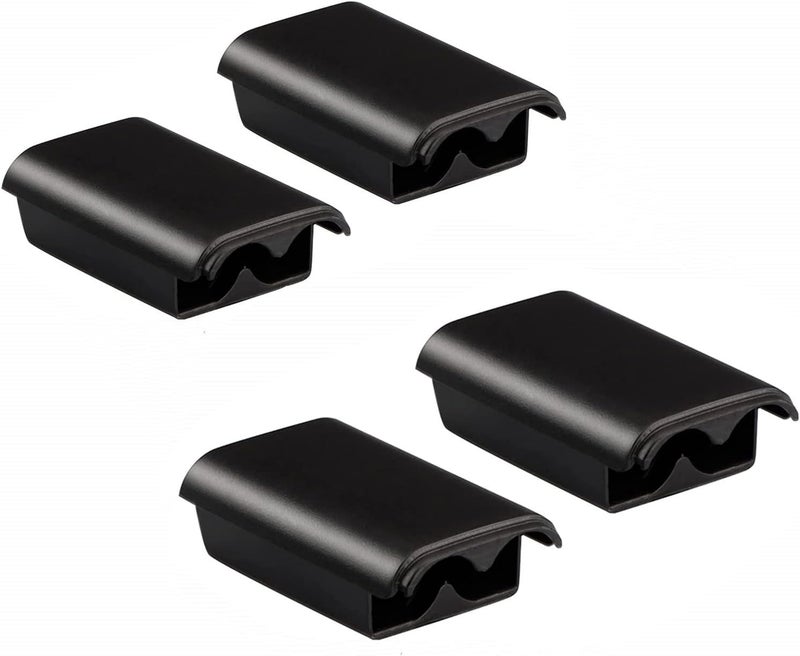 XUKEKOY 4 Pack Battery Box/Battery Cover for Microsoft Xbox 360 Wireless Controller - Image 1