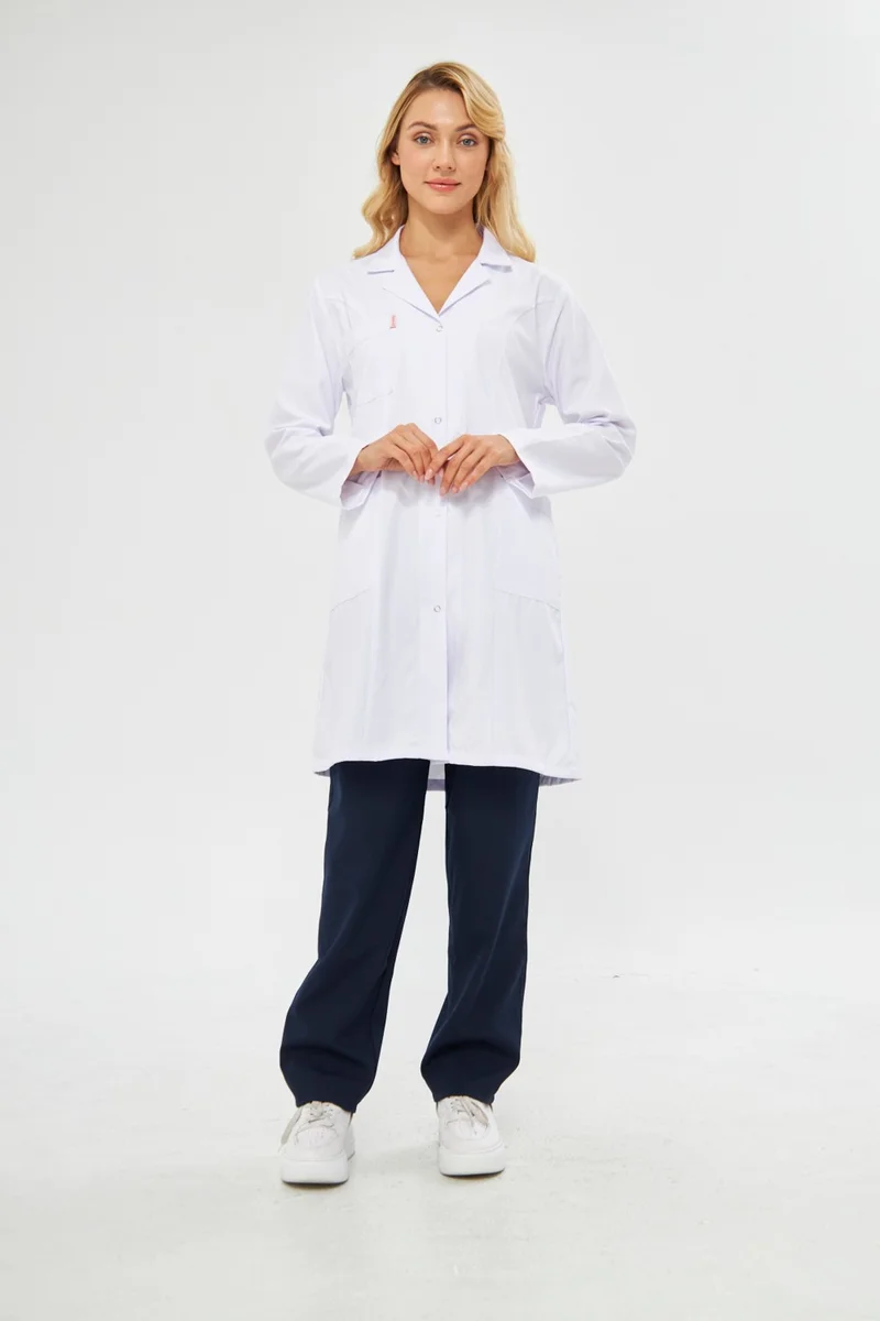 Mervem Teacher Apron White Apron for Women