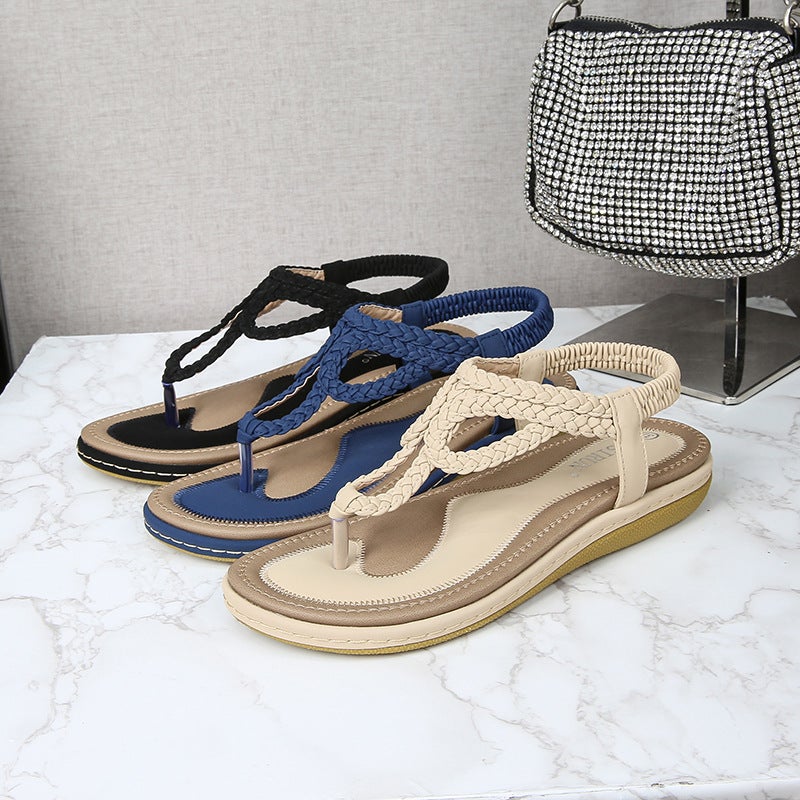 Yasirun Women's Woven Flat Sandals - Image 5